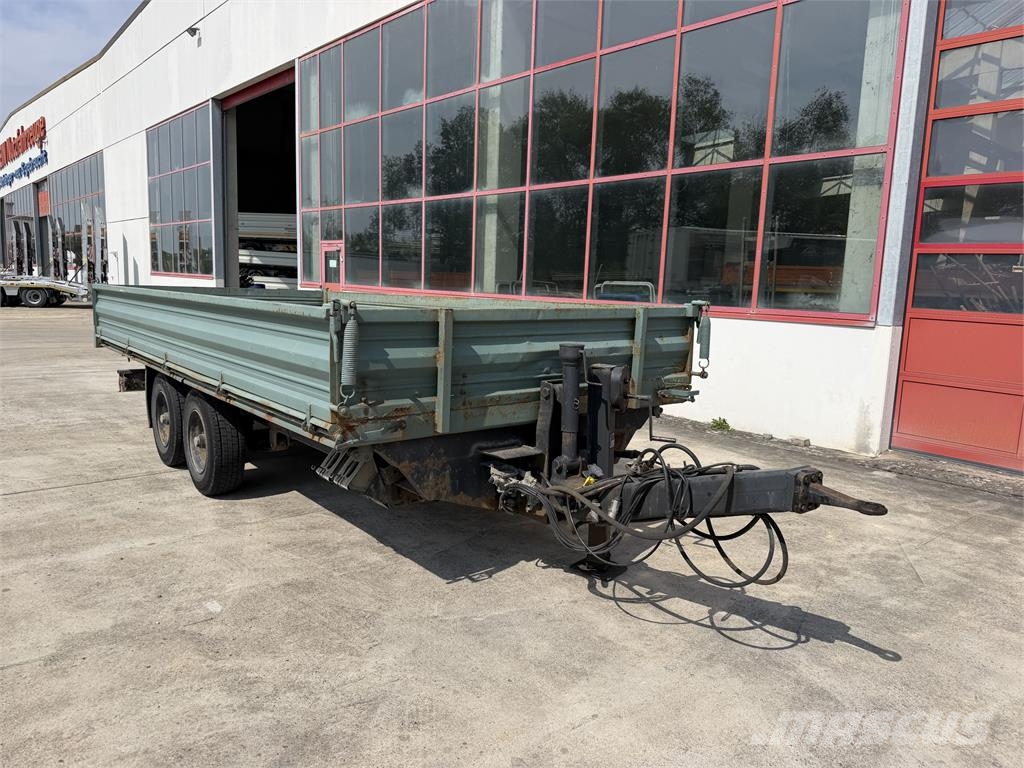  HIRTH TD 105A Tandemkipper- Tieflader Kipper
