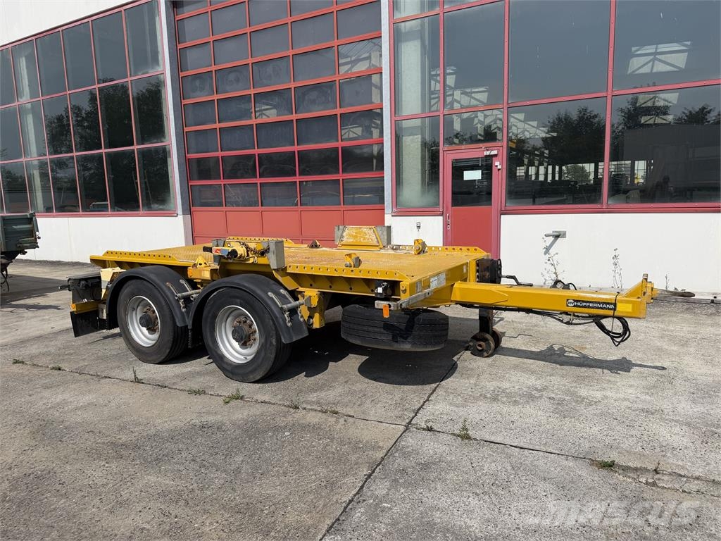 Hüffermann HTM 13.40L 14 t Tandem- Muldenanhänger, wenig Ben مقطورات ذات صهاريج