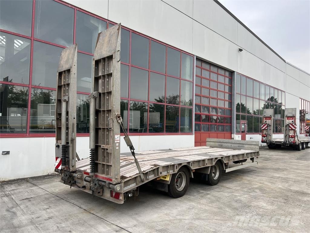 Humbaur HBTZ 21 t Tandemtieflader Góndola de cama rebajada