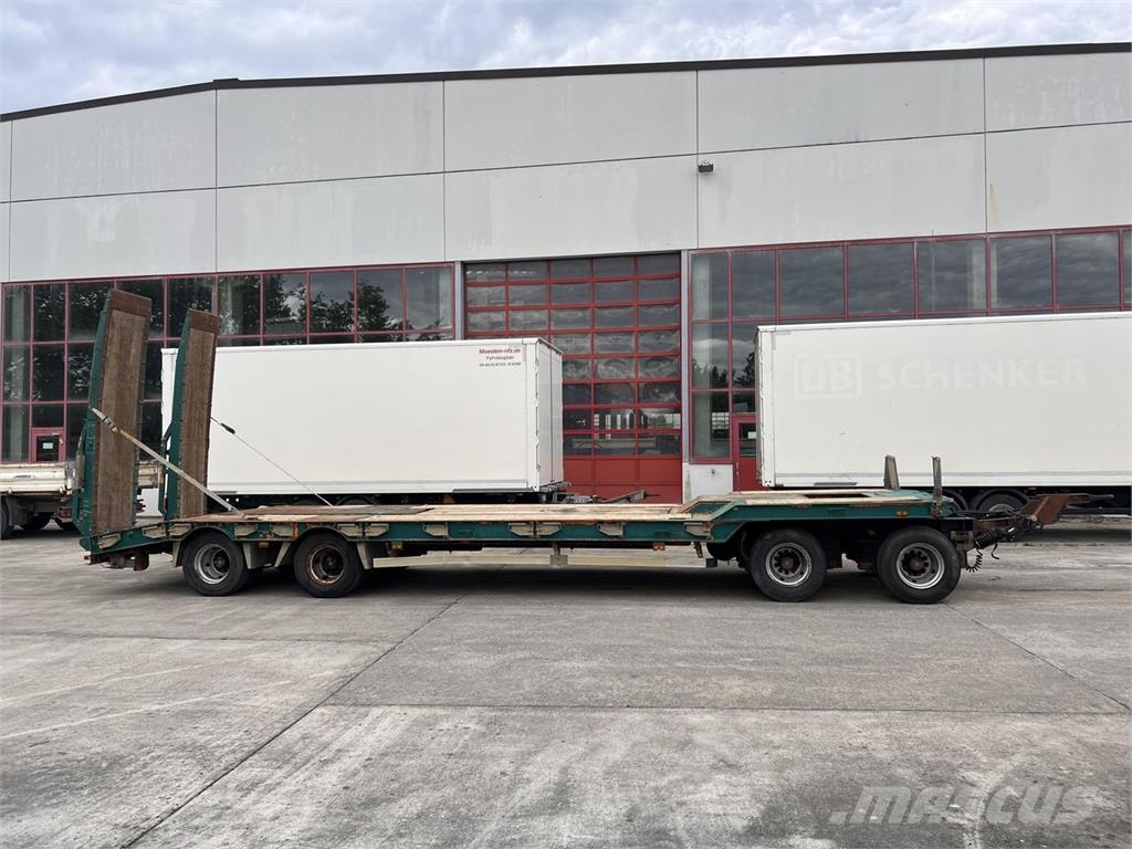 Humbaur HTD 409525-4A 4 Achs Tiefladeranhänger Низкорамные прицепы