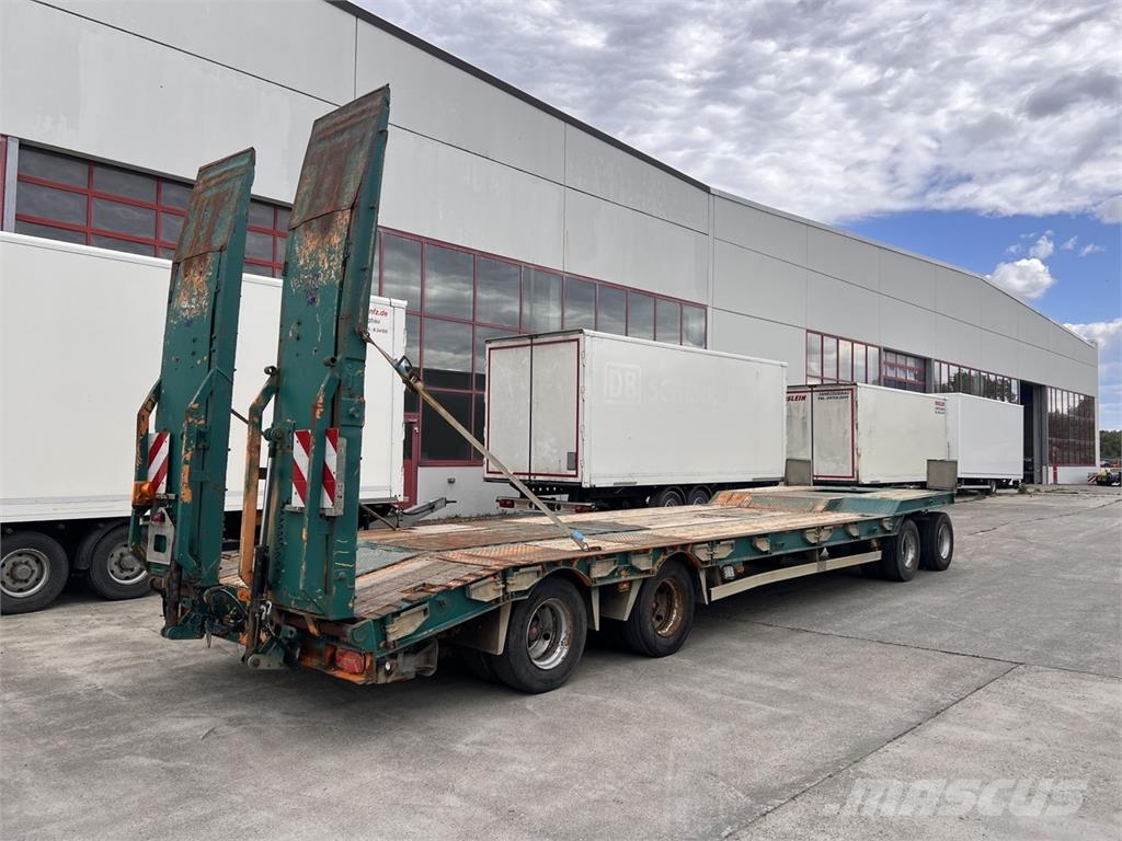 Humbaur HTD 409525-4A 4 Achs Tiefladeranhänger Низкорамные прицепы