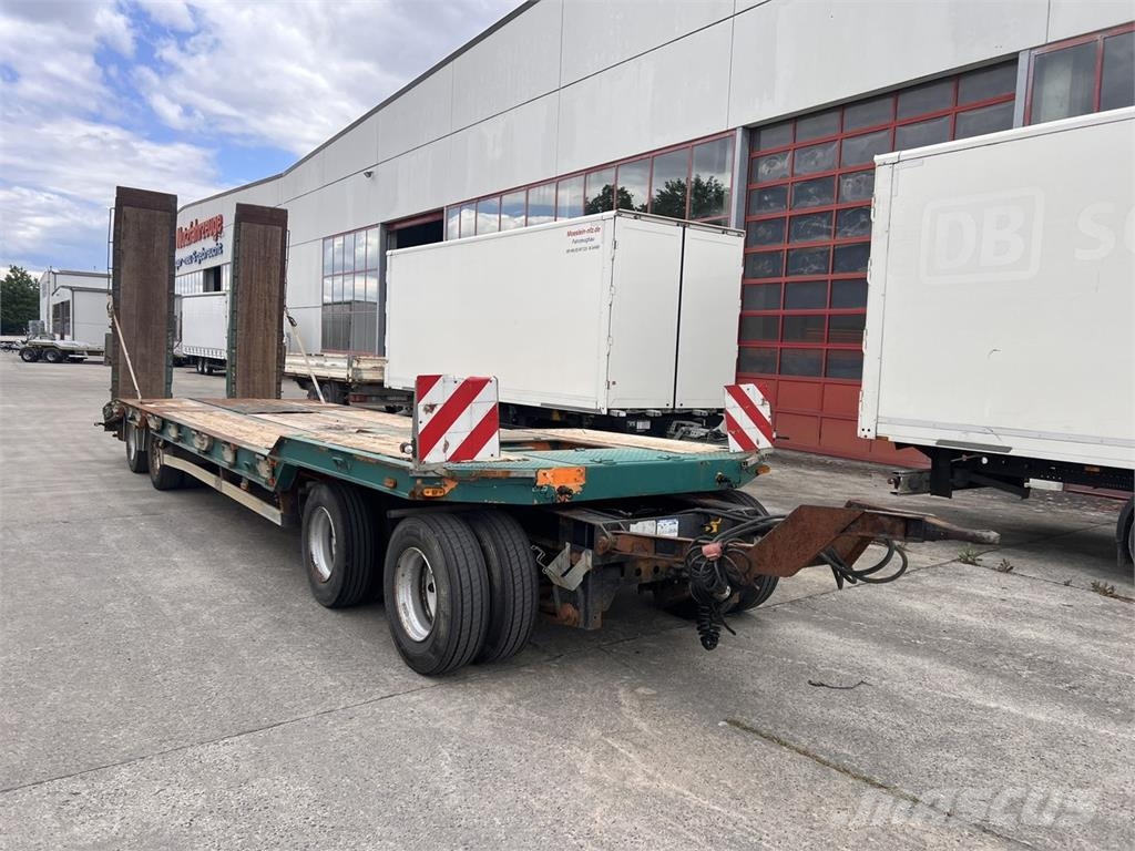 Humbaur HTD 409525-4A 4 Achs Tiefladeranhänger Низкорамные прицепы