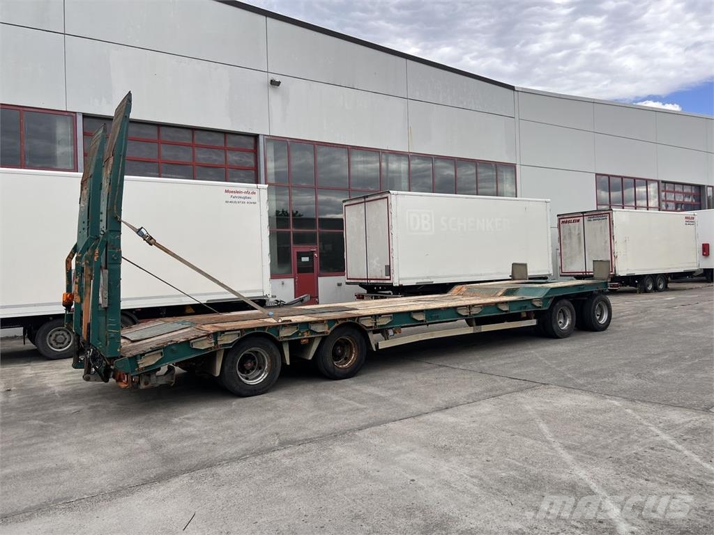 Humbaur HTD 409525-4A 4 Achs Tiefladeranhänger Низкорамные прицепы