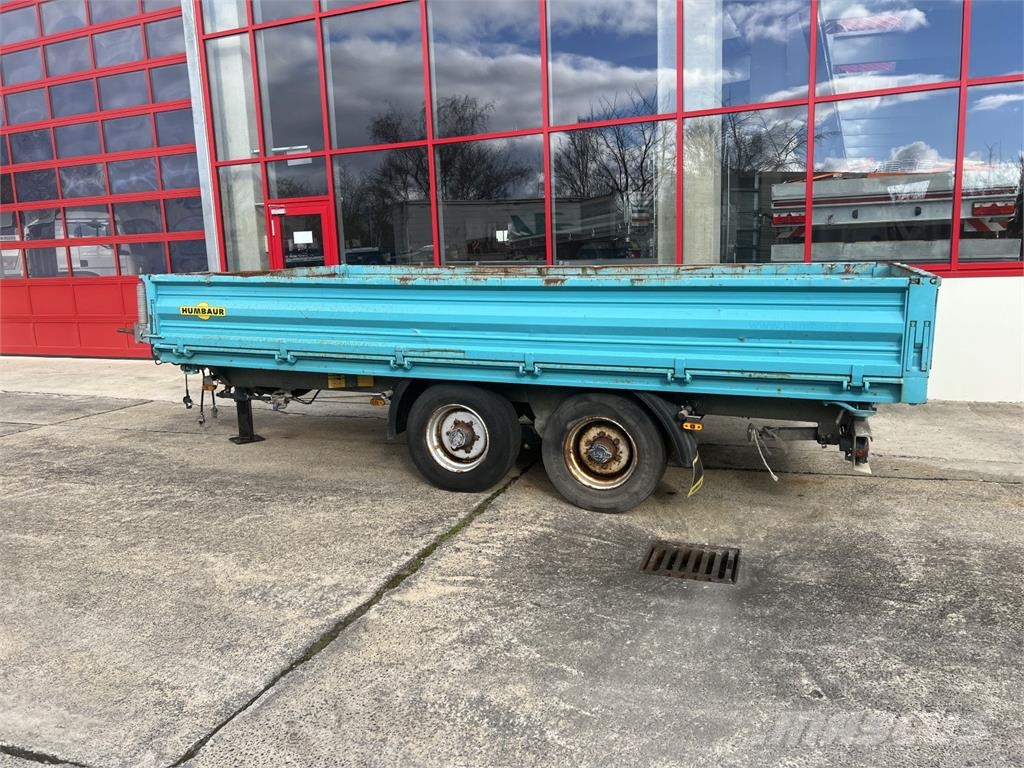 Humbaur HTK 10 50 24 Tandem Kipper- Tieflader Tipper trailers