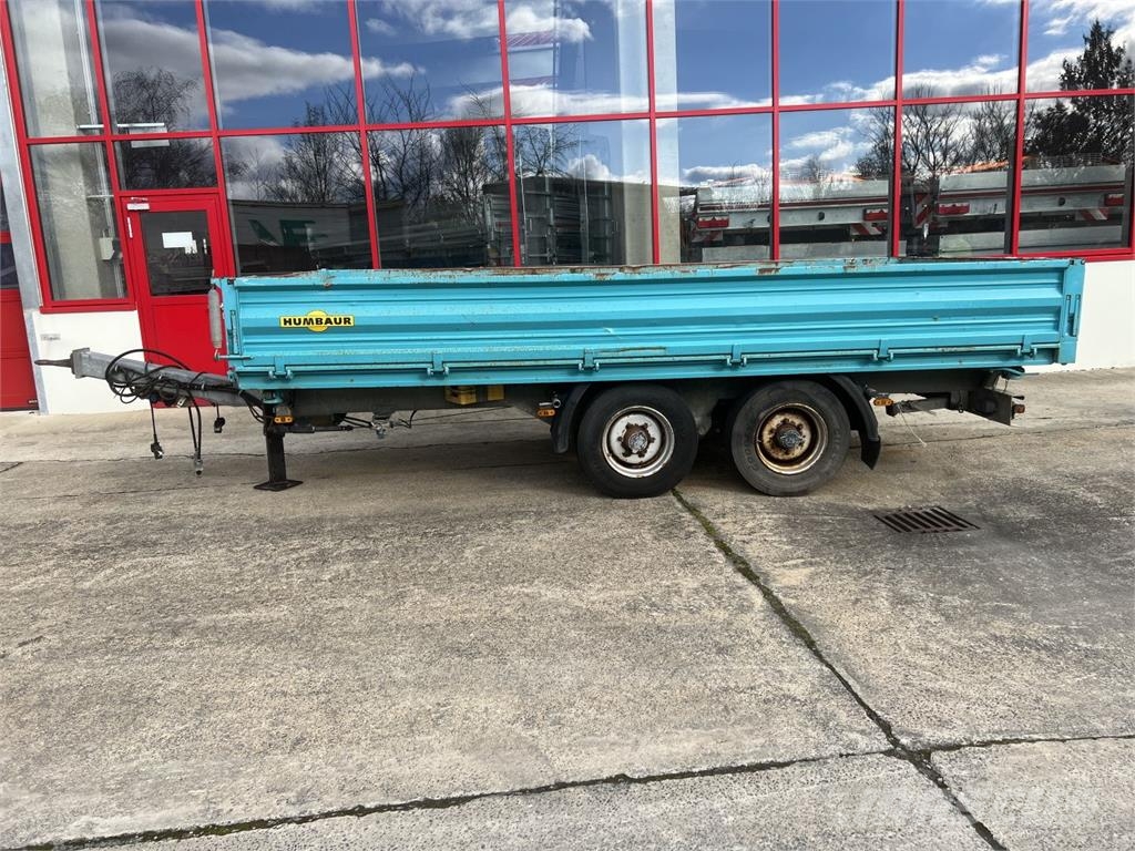 Humbaur HTK 10 50 24 Tandem Kipper- Tieflader Tipper trailers