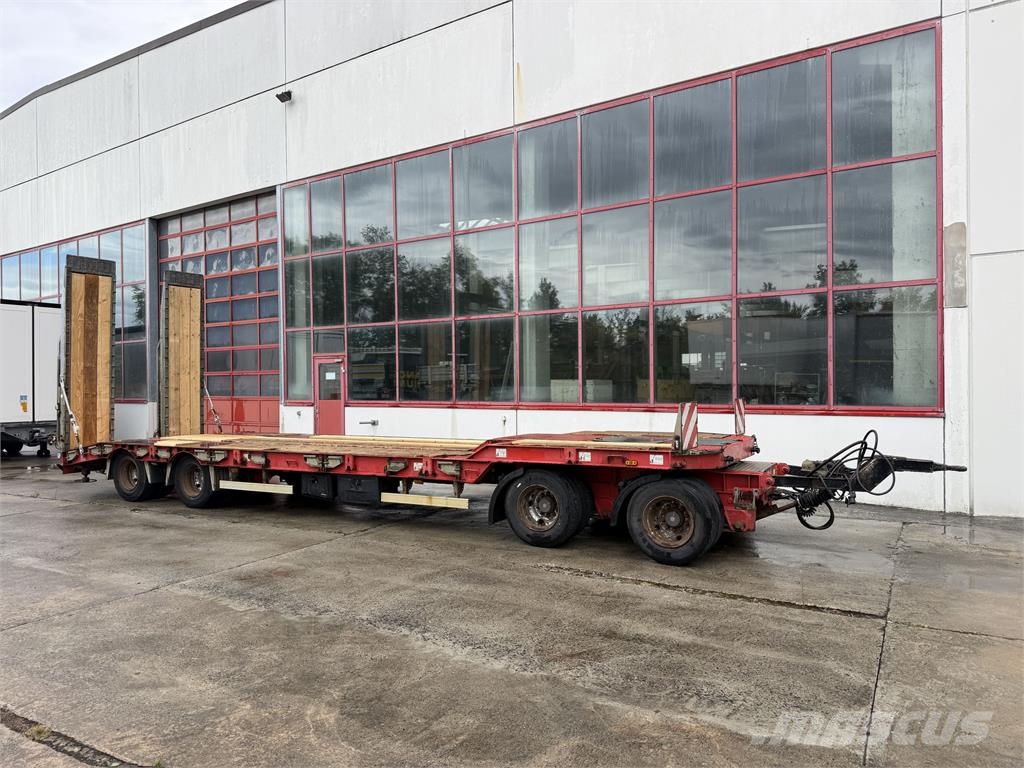 Humbaur T4 4 Achs Tiefladeranhänger Plataformas bajas