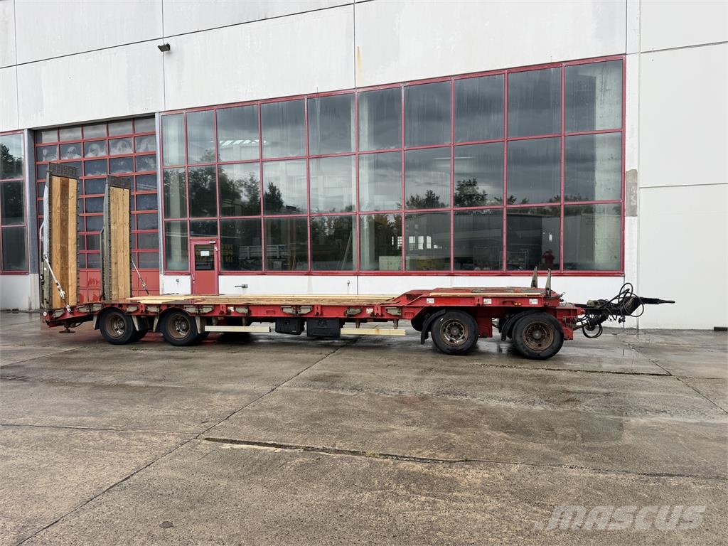 Humbaur T4 4 Achs Tiefladeranhänger Plataformas bajas