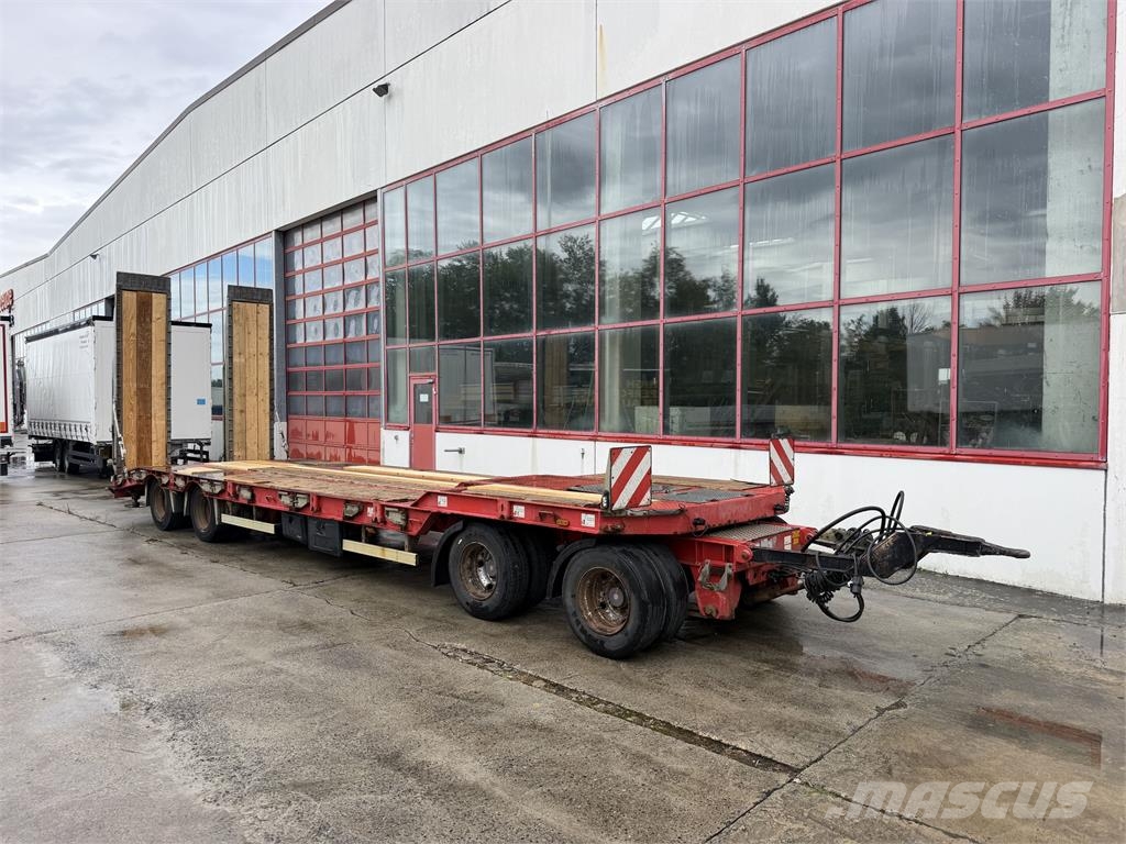 Humbaur T4 4 Achs Tiefladeranhänger Plataformas bajas