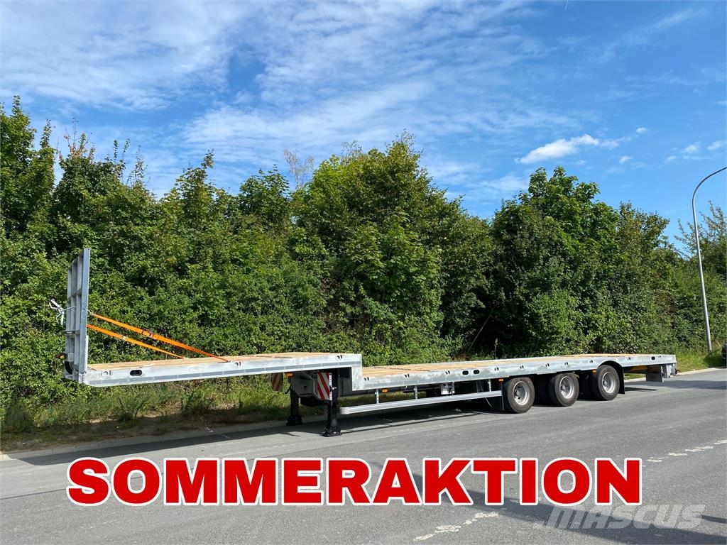 Möslein ST 3-Plato 9,4 3 Achs Satteltieflader Plato 45 t  Низкорамные полуприцепы