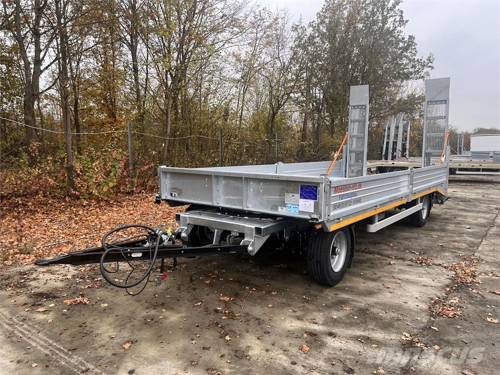 Möslein T 2 GG10,9 Neuer 2 Achs Tieflader- Anhänger Blokvogn