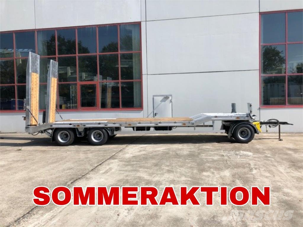 Möslein T 3-6,60 VB 3 Achs Tieflader, Luftgefedert Low loaders