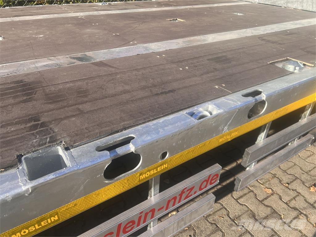Möslein T 3 Plato 8,6 m 3 Achs Jumbo- Plato- Anhänger 8,6 Anhænger med lad/Flatbed