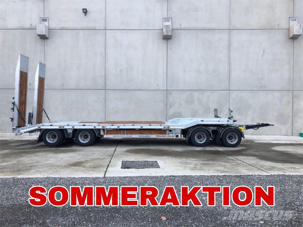 Möslein T 4 VB H1 neuer 4 Achs Tieflader hydraulischen Ra Caricatore basso