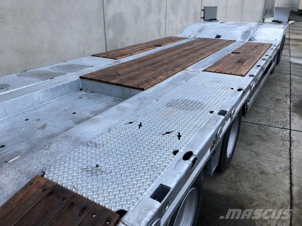 Möslein T 4 VB H1 neuer 4 Achs Tieflader hydraulischen Ra Caricatore basso