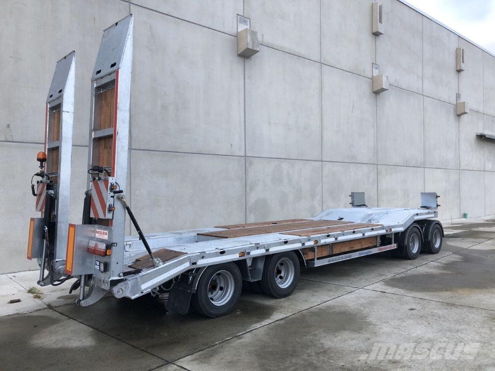 Möslein T 4 VB H1 neuer 4 Achs Tieflader hydraulischen Ra Caricatore basso