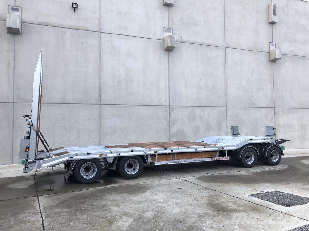 Möslein T 4 VB H1 neuer 4 Achs Tieflader hydraulischen Ra Caricatore basso
