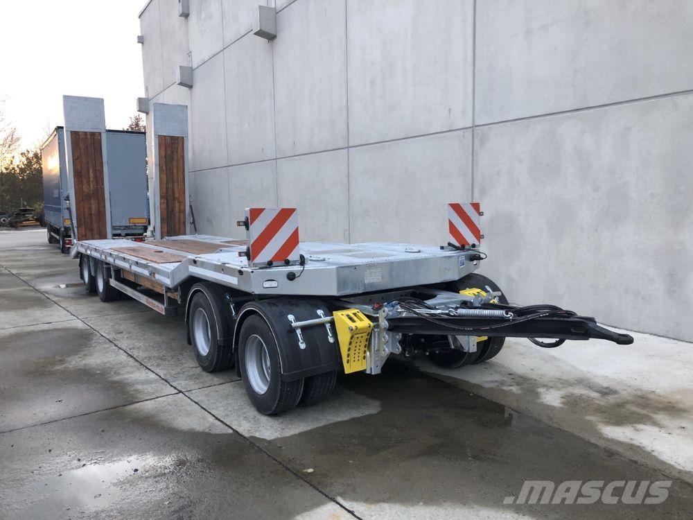Möslein T 4 VB H1 neuer 4 Achs Tieflader hydraulischen Ra Caricatore basso