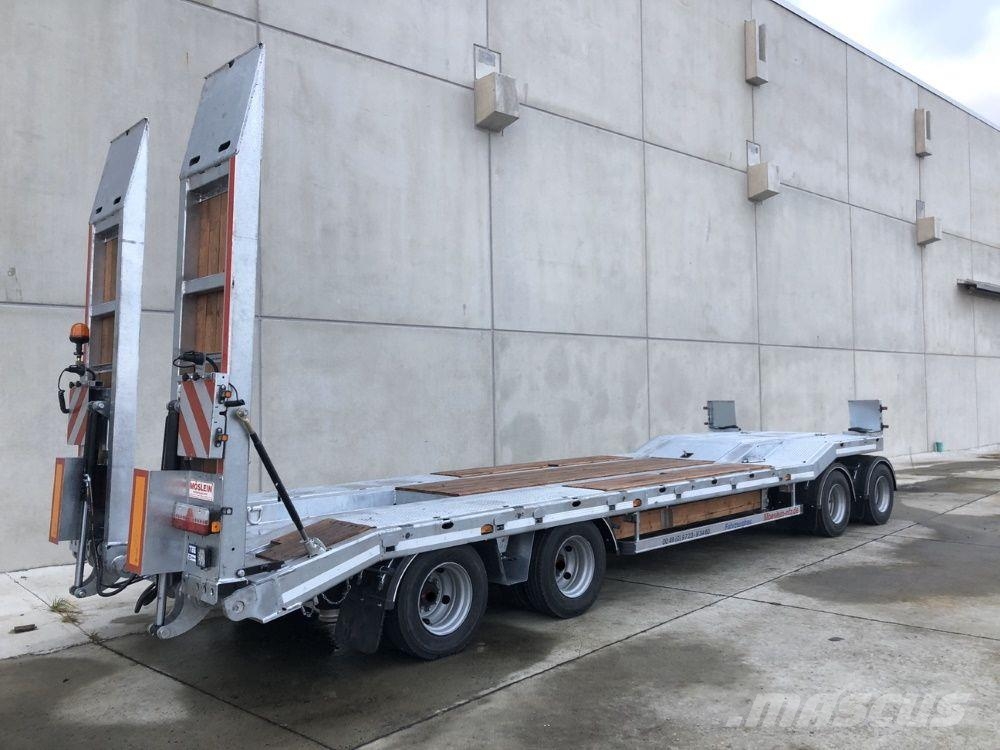 Möslein T 4 VB H1 neuer 4 Achs Tieflader hydraulischen Ra Caricatore basso