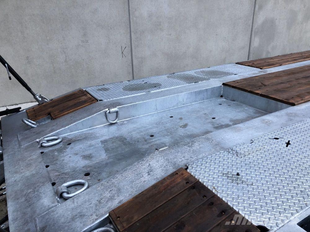 Möslein T 4 VB H1 neuer 4 Achs Tieflader hydraulischen Ra Caricatore basso