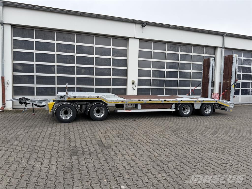 Möslein T 4 VB H2 neuer 4 Achs Tieflader hydraulischen Ra ローローダー