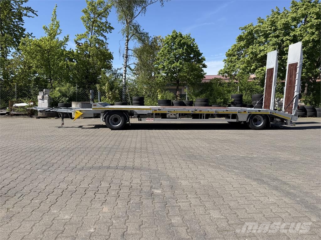 Möslein T2 Plato 8,20 2 Achs Tieflader mit gerader Ladefl Plataformas bajas