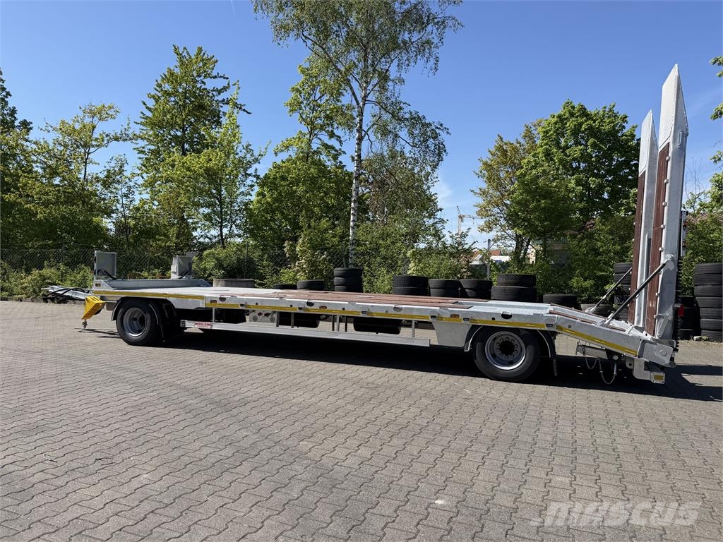 Möslein T2 Plato 8,20 2 Achs Tieflader mit gerader Ladefl Plataformas bajas