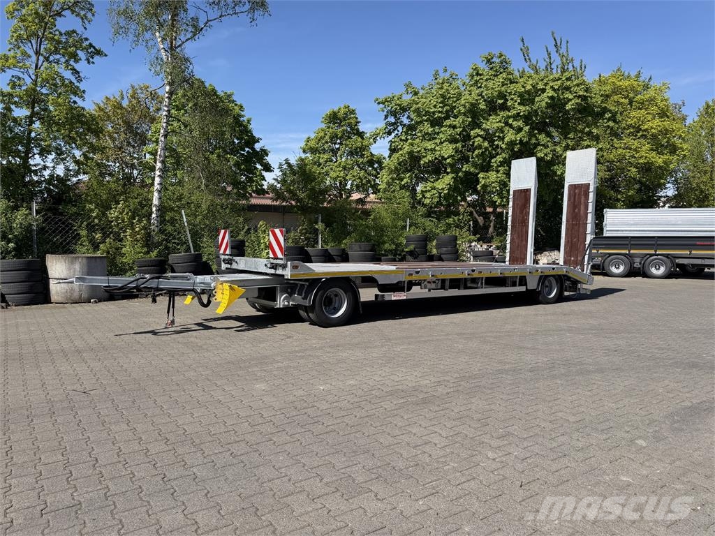 Möslein T2 Plato 8,20 2 Achs Tieflader mit gerader Ladefl Plataformas bajas
