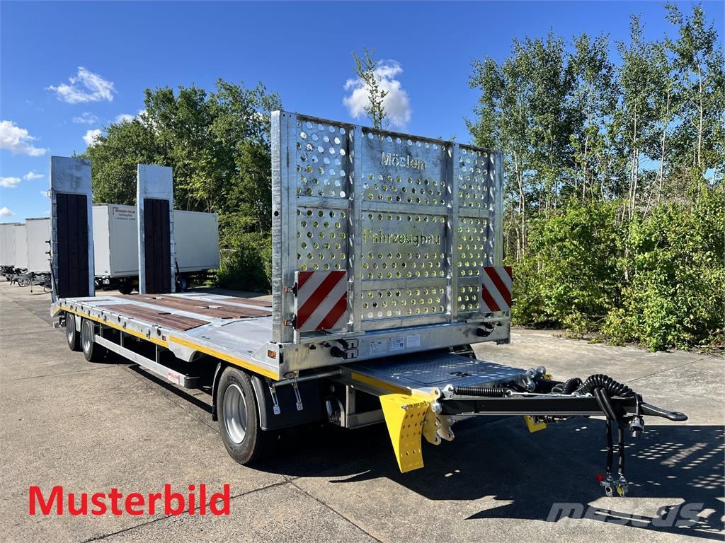 Möslein T4 VB H1 gerade neuer 4 Achs Tieflader gerade Lad Low loaders