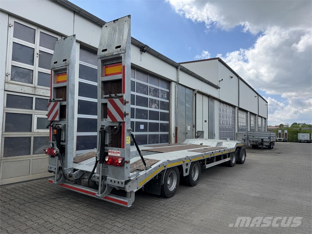 Möslein TA4 Schwebheim 4 Achs Tiefladeranhänger, Neuwerti Nízko rámové nákladné automobily