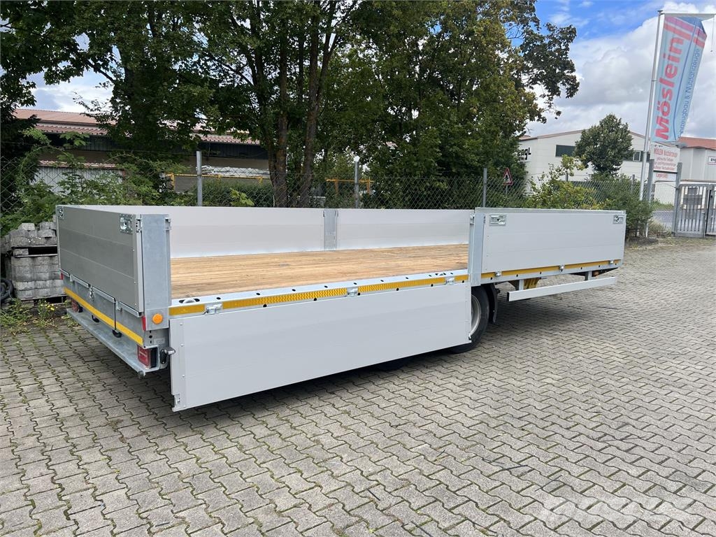 Möslein THT 11 G 6,2 L Tandem- Pritschenanhänger- Tieflad مقطوروات مسطحة/مفصلية الجوانب