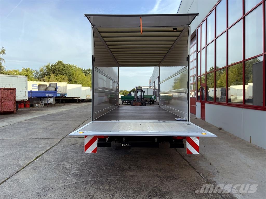 Möslein TK0105D-L Weiß Tandem Koffer, Ladebordwand 1,5 t Gesloten opbouw trailers