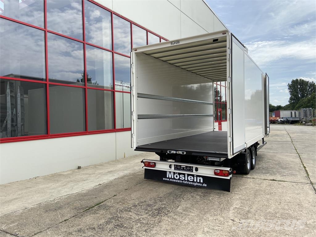 Möslein TKO 105 D 6m weiß Tandem- Koffer, Durchladbar, - Cajas de remolque