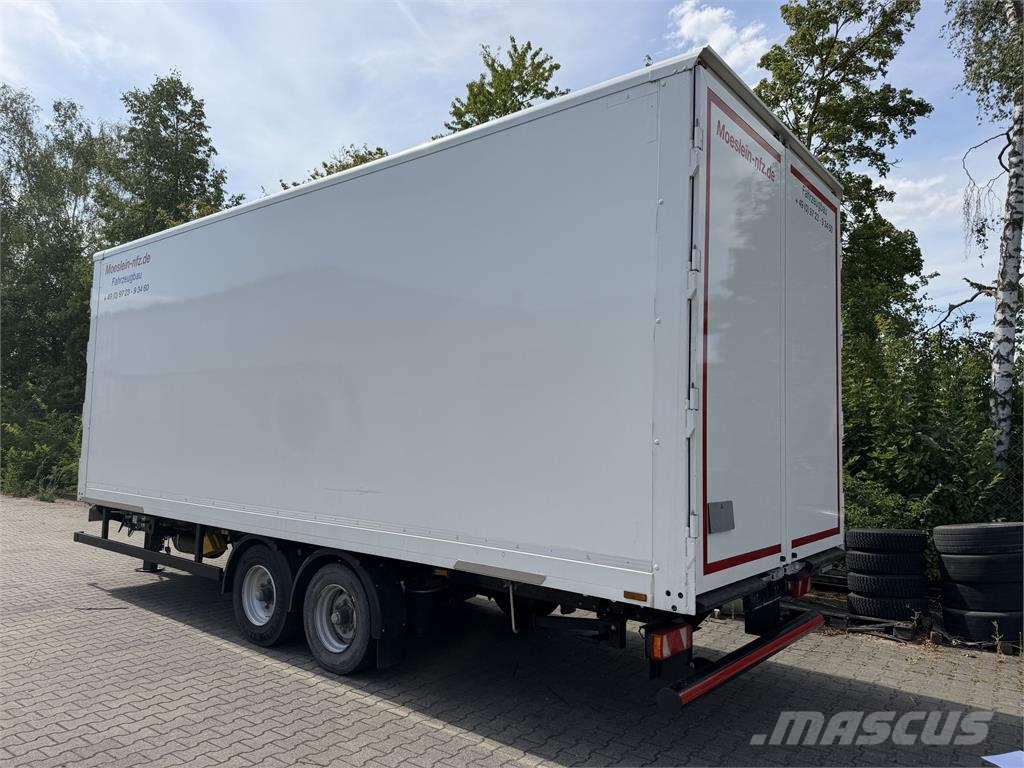 Möslein TKO 105 D 7m weiß Tandem- Koffer, Durchladbar, we ボックスボディートレーラー