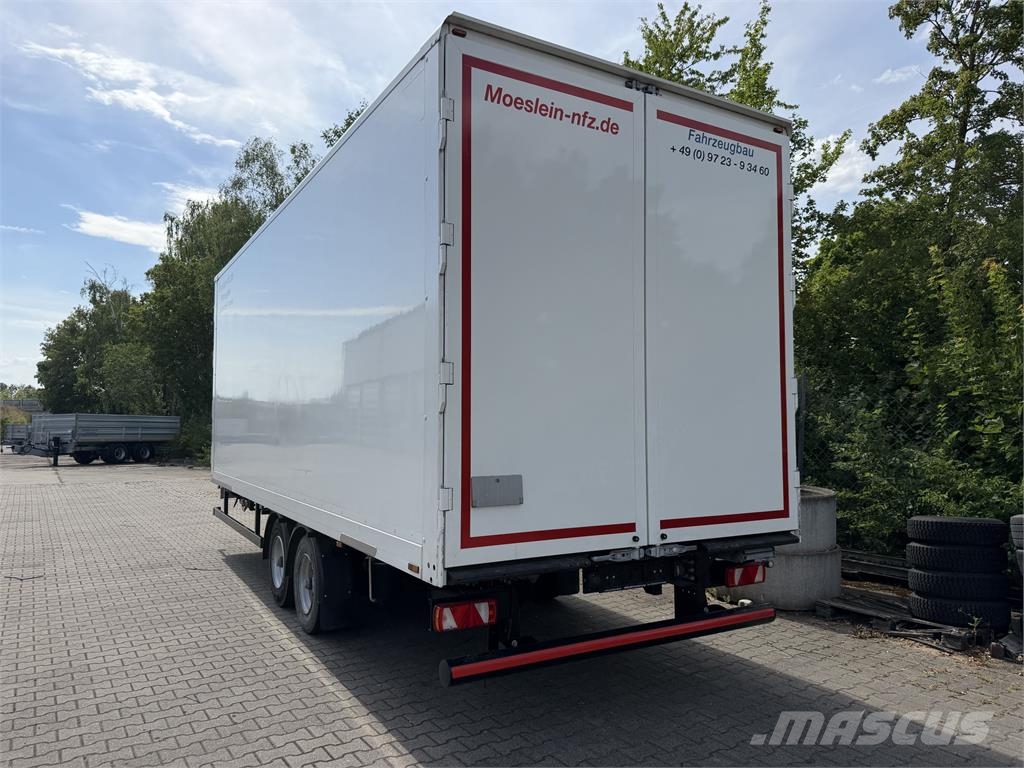 Möslein TKO 105 D 7m weiß Tandem- Koffer, Durchladbar, we ボックスボディートレーラー