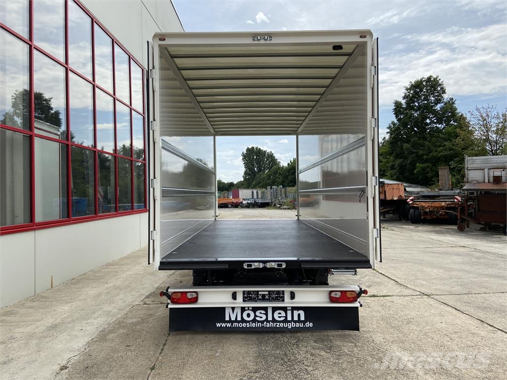 Möslein TKO 105 D 7m weiß Tandem- Koffer, Durchladbar, -- 厢式拖车