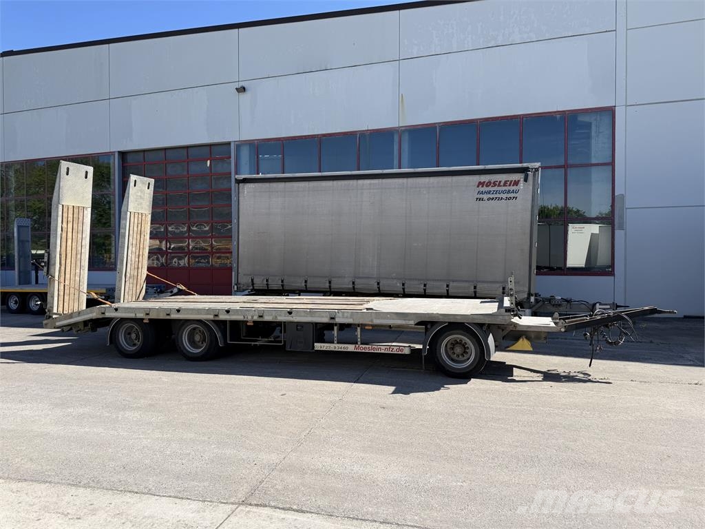 Möslein TO 3 Schwebheim 3 Achs Tieflader Plato Plataformas bajas