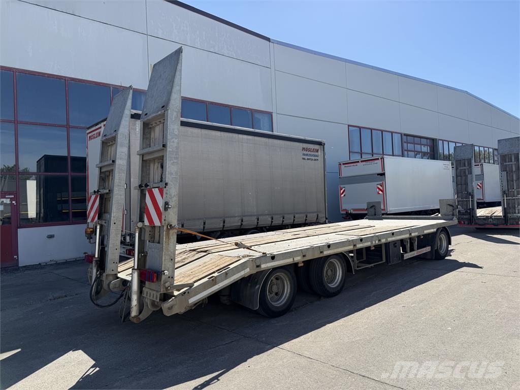 Möslein TO 3 Schwebheim 3 Achs Tieflader Plato Plataformas bajas