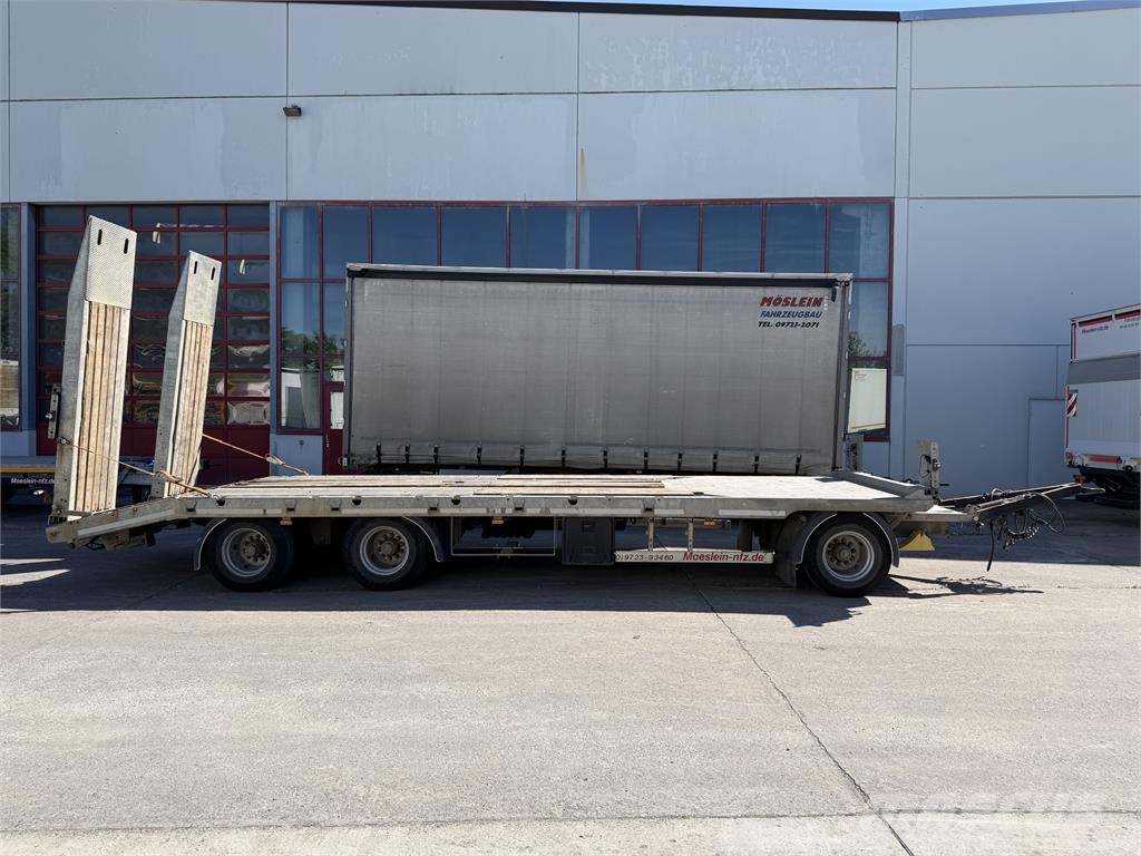 Möslein TO 3 Schwebheim 3 Achs Tieflader Plato Plataformas bajas