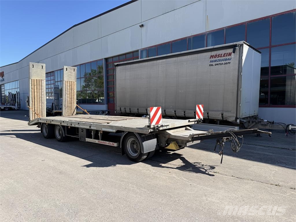 Möslein TO 3 Schwebheim 3 Achs Tieflader Plato Plataformas bajas
