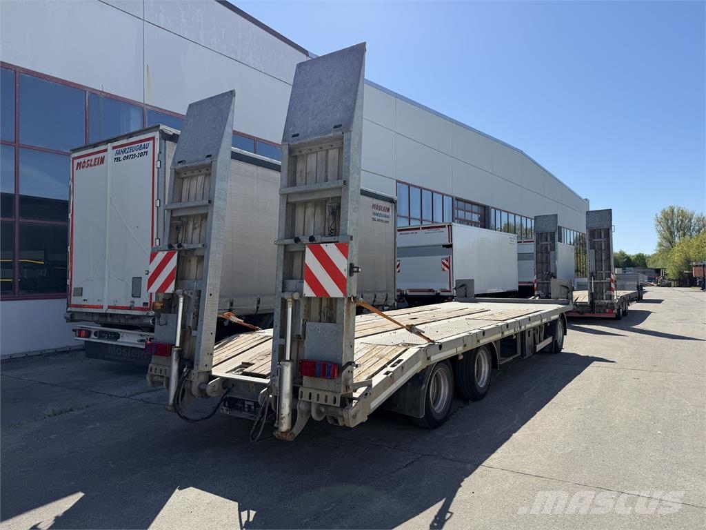 Möslein TO 3 Schwebheim 3 Achs Tieflader Plato Plataformas bajas