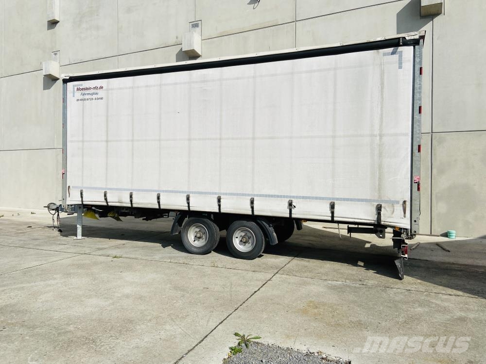 Möslein TP 11 Schwebheim Tandem- Schiebeplanenanhänger zu 侧帘拖车