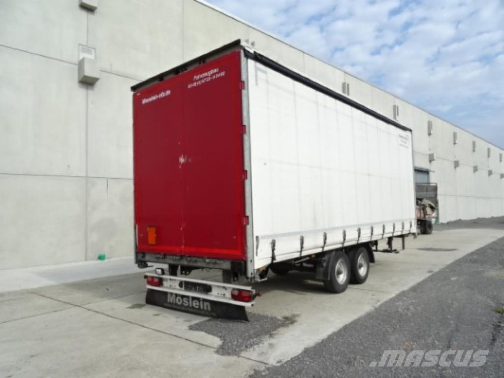Möslein TP 11 Schwebheim Tandem- Schiebeplanenanhänger zu 侧帘拖车