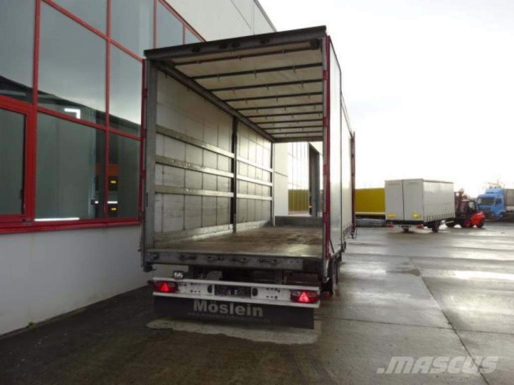 Möslein TP 11 Schwebheim Tandem- Schiebeplanenanhänger zu 侧帘拖车