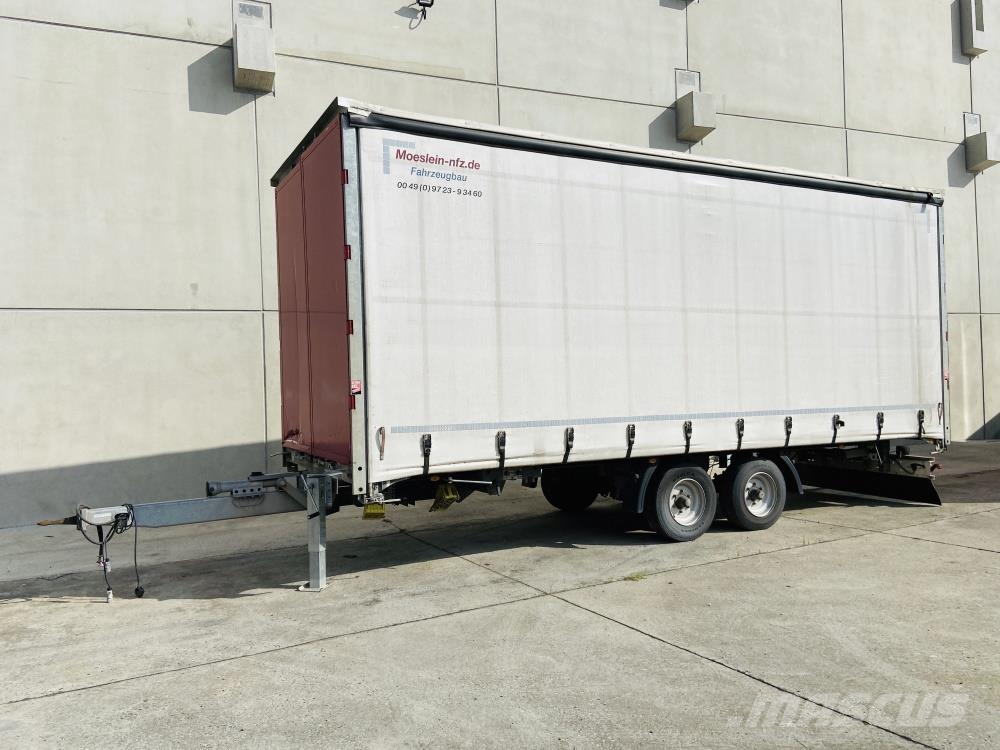 Möslein TP 11 Schwebheim Tandem- Schiebeplanenanhänger zu 侧帘拖车