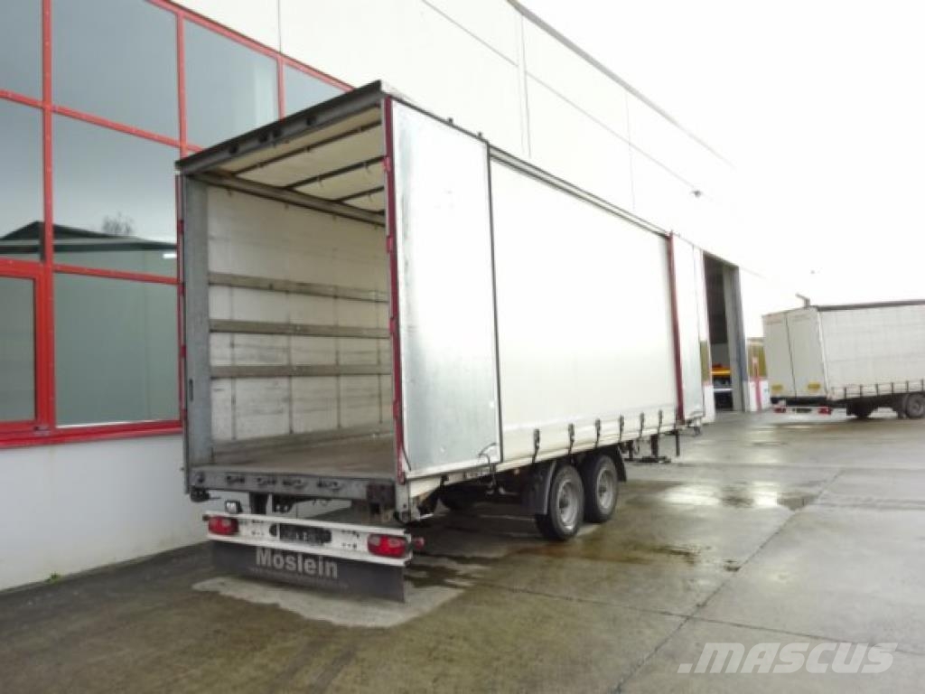 Möslein TP 11 Schwebheim Tandem- Schiebeplanenanhänger zu 侧帘拖车