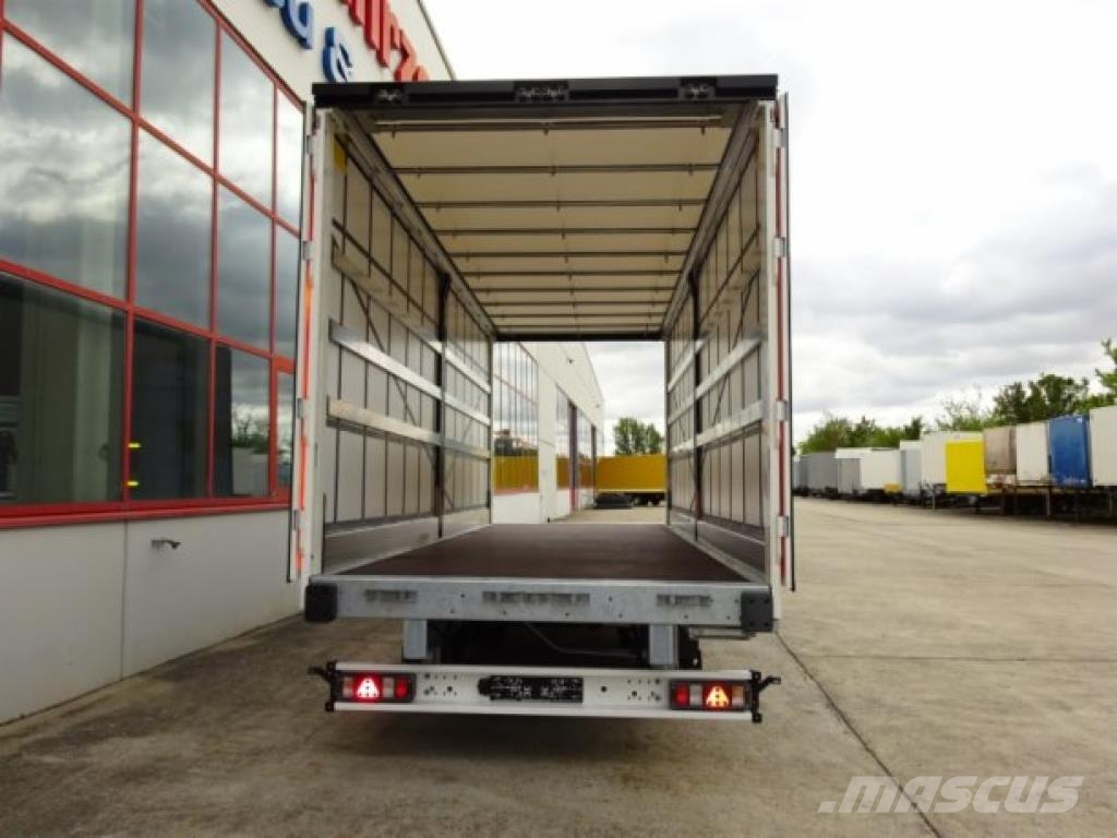 Möslein TPW 105 D Schwebheim Tandem- Planenanhänger Durch مقطورات بغطاء جانبي