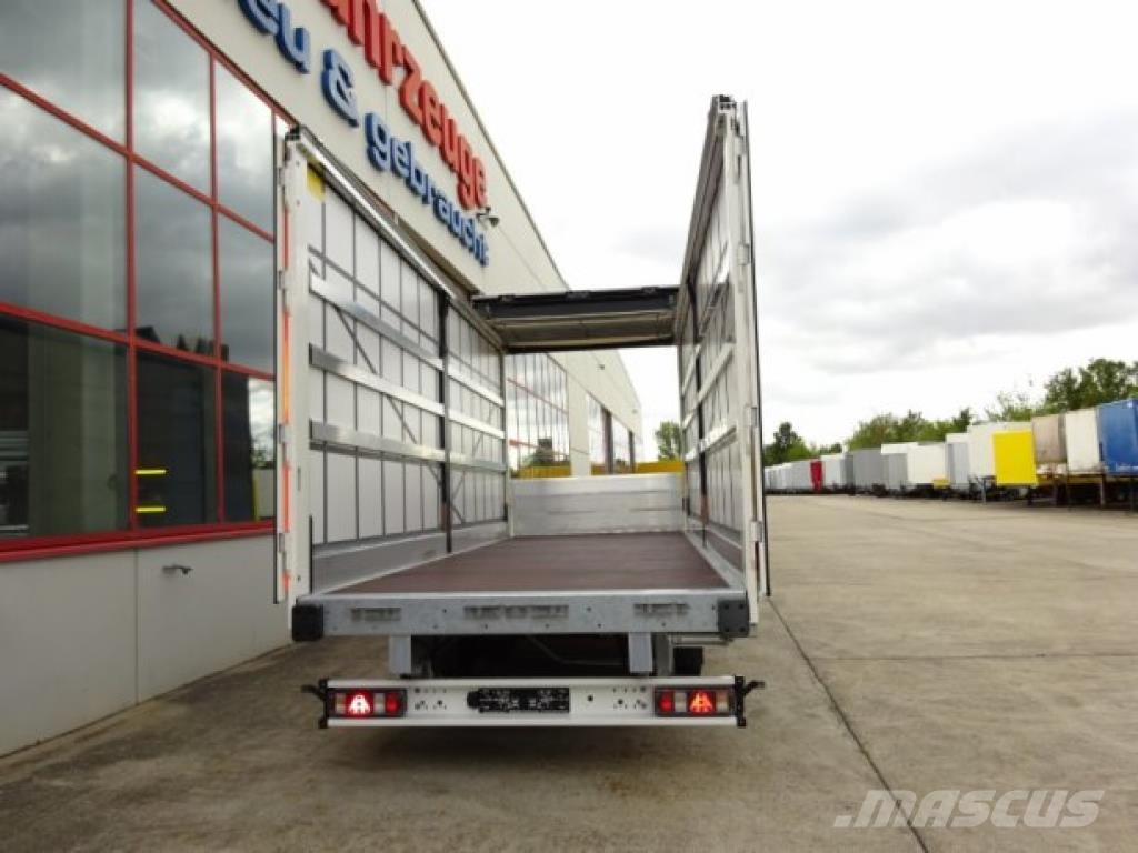 Möslein TPW 105 D Schwebheim Tandem- Planenanhänger Durch مقطورات بغطاء جانبي