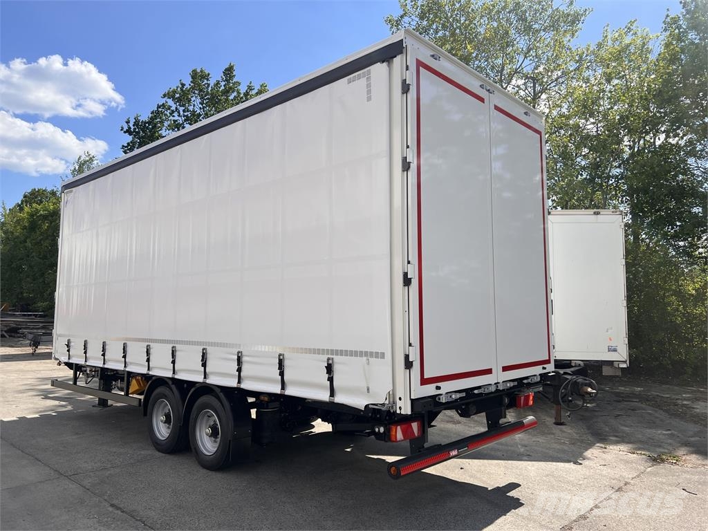 Möslein TPW 105 D Schwebheim Tandem- Planenanhänger Durch Przyczepy firanki