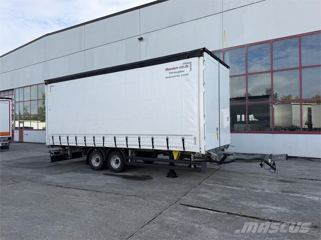 Möslein TPW 105 D Tandem- Planenanhänger Remolques de caja de lona