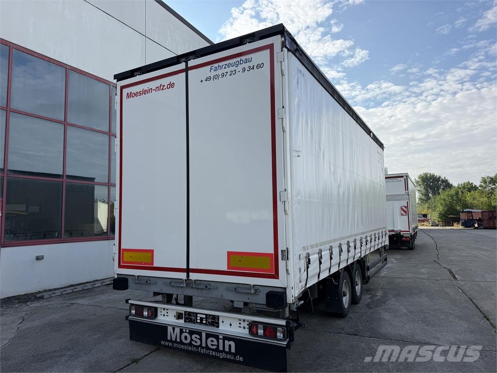 Möslein TPW 105 D Tandem- Planenanhänger Remolques de caja de lona